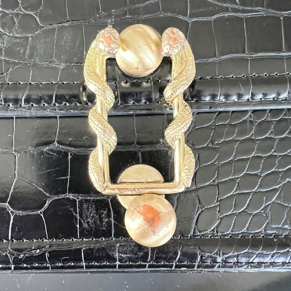 Zara Faux Snake Skin Purse - Picture 10 of 10